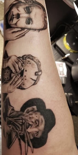 Explore dallas cowboy tattoo ideas, creative tattoo ideas in Port Aransas, available at SHARK ATTACK TATTOO