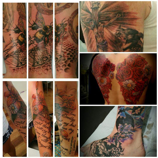 Tattoo Shop «Dollhouse Tattoo and Art Studio», reviews and photos, 212 Elm St, Ludlow, KY 41016, USA