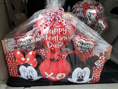 Balloons Flowers Gift Baskets