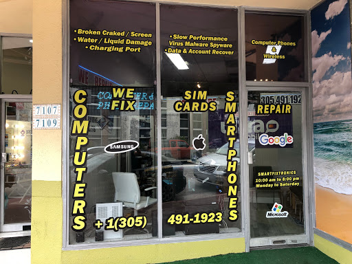 Computer Store «SMARTFIXTRONICS, Computer Phone Repair & SIM card Services.», reviews and photos, 7135 Collins Ave, Miami Beach, FL 33141, USA