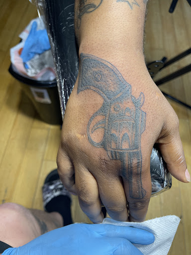 Explore male chest tattoo ideas, creative tattoo ideas in Plattsburgh, available at Ink by Lace LLC