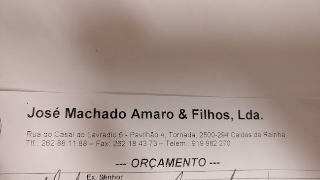 Avaliações doJMA & Filhos, Lda. em Caldas da Rainha - Loja de móveis