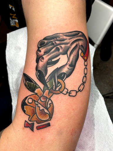 Explore small money tattoo ideas, creative tattoo ideas in Atlanta, available at Big Cat Tattoo