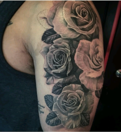 Explore women's half sleeve tattoo ideas, creative tattoo ideas in San Francisco, available at Dream Masters Custom Tattoos Sweden