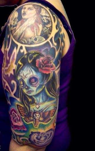 Explore small music tattoo ideas, creative tattoo ideas in Scarsdale, available at Damm Nice Tattoo & Body Art