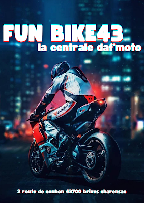 FUN BIKE43 la centrale daf'moto à Brives-Charensac