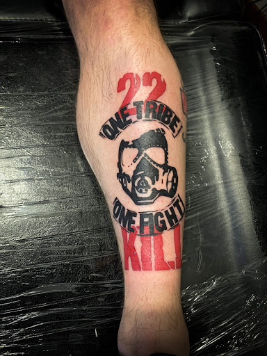 Explore neck sleeve tattoo ideas, creative tattoo ideas in Warrensburg, available at Altered Visions Tattoo Studio