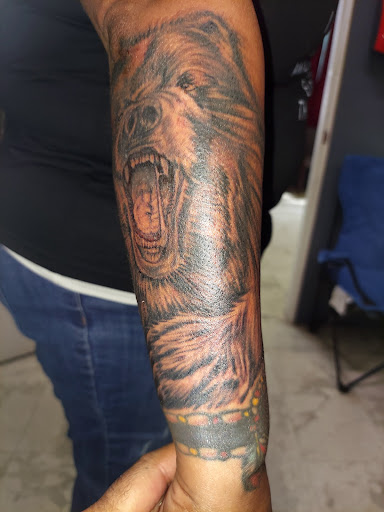 Explore ace of spades tattoo ideas, creative tattoo ideas in Odessa, available at Little Dragon Tattoos Studio