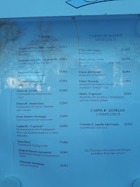 Menu du Ristorante Capriccio à Berlin