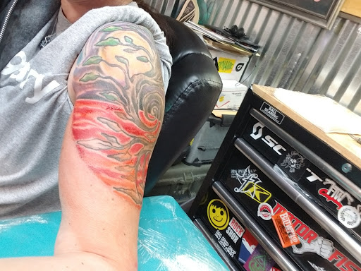 Explore nomad tattoo ideas, creative tattoo ideas in Ogden, available at The Original Golden Spike Tattoo