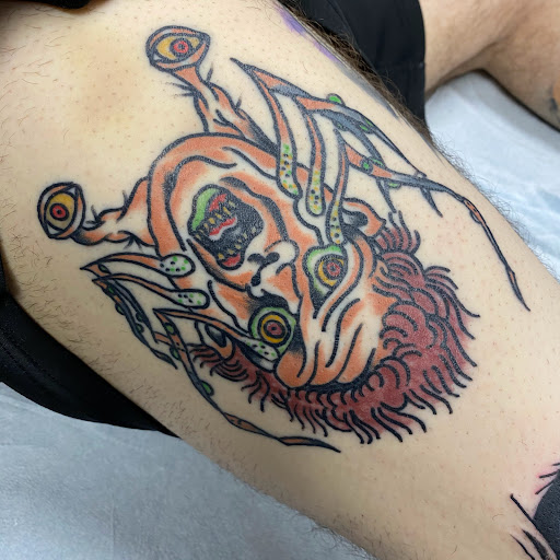 Explore small stitch tattoo ideas, creative tattoo ideas in Buffalo, available at True Gloom Tattoo Studio