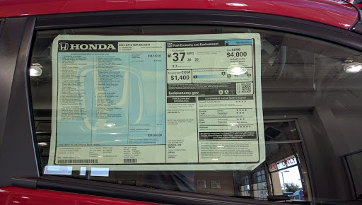 Honda Dealer «AutoNation Honda Dulles», reviews and photos, 21715 Auto World Cir, Sterling, VA 20166, USA