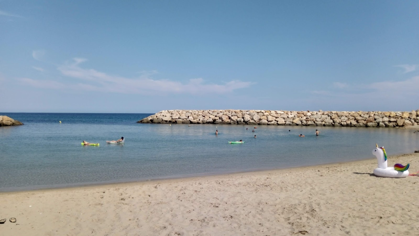 Fotografie cu Platja Calafat II zonă sălbatică