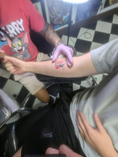 Explore female calf tattoo ideas, creative tattoo ideas in Lake Placid, available at Its Better Wet