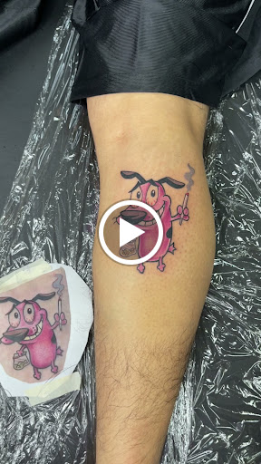 Explore chucky and tiffany tattoo ideas, creative tattoo ideas in San Diego, available at Wylde Sydes Tattoo & Body Piercing