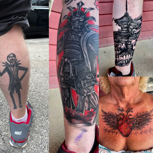 Explore nautical compass tattoo ideas, creative tattoo ideas in Fort Oglethorpe, available at The Helm Tattoo & Piercing