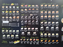 Restaurant de sushis Sushi Mod à Paris (le menu)