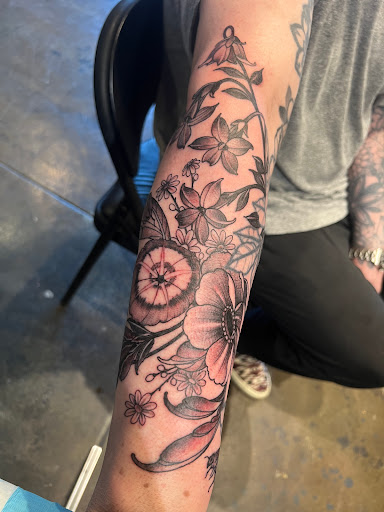 Explore cover up ideas for name tattoos, creative tattoo ideas in Los Angeles, available at Broken Art Tattoo