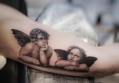 Explore tattoo shading ideas, creative tattoo ideas in Mc Kees Rocks, available at Exile Ink