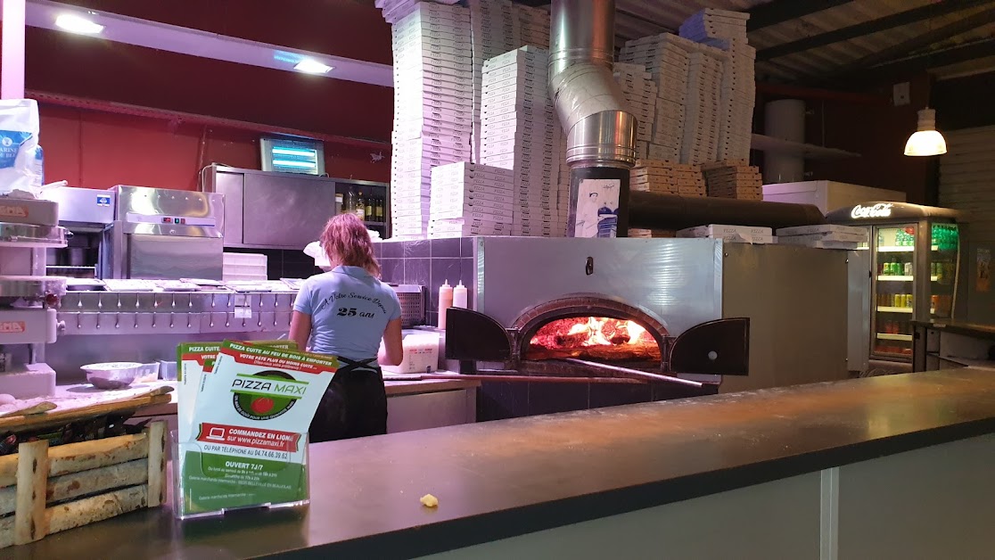 Pizza Maxi à Belleville-en-Beaujolais (Rhône 69)