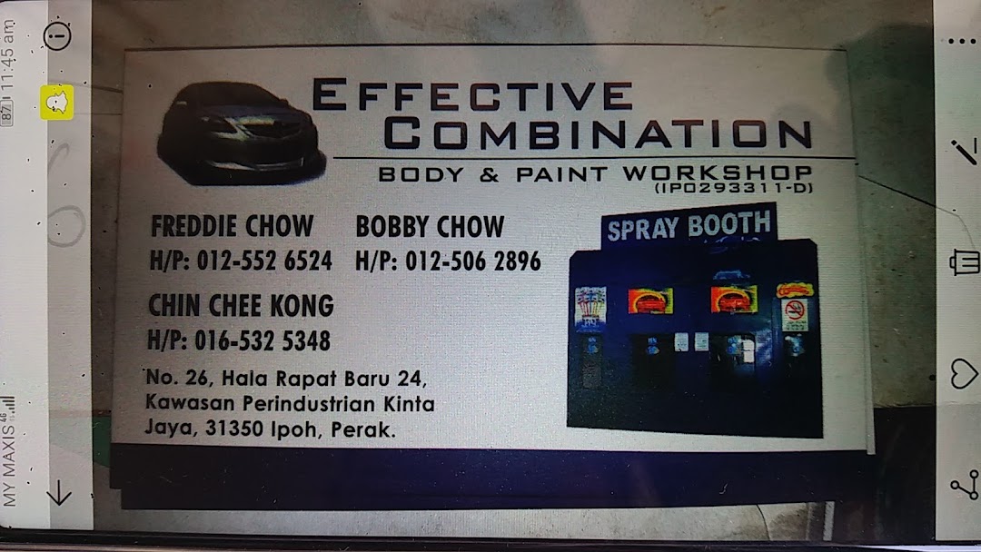 Effective Combination Body & Paint Workshop