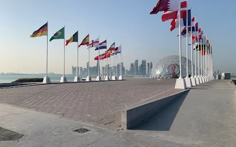 Flagpoles of the World Cup Competitors image