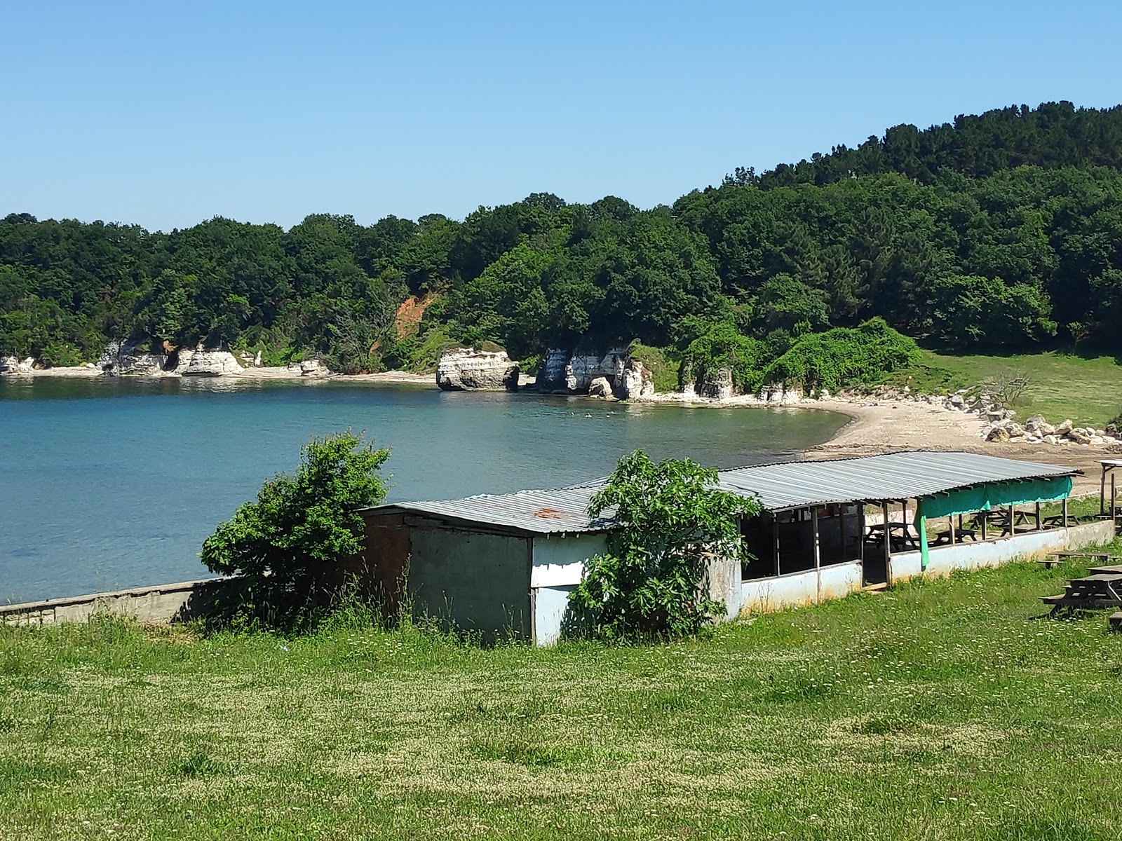 Foto de Omeragzi Koyu com praia direta