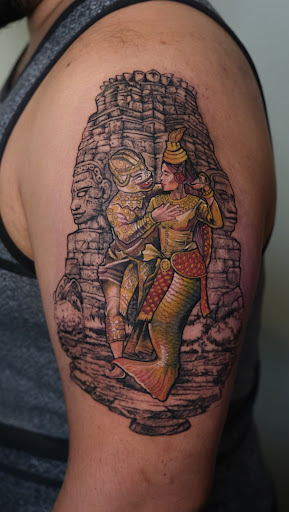 Explore bestfriend tattoos ideas, creative tattoo ideas in Culver City, available at Art Collector Tattoo