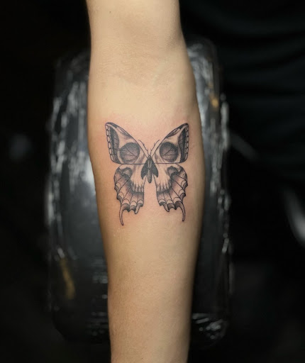 Explore flower tattoo ideas on arm, creative tattoo ideas in Peoria, available at Modern Ink Tattoo