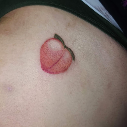 Explore temple tattoo ideas, creative tattoo ideas in Fort Worth, available at Darkside of Texas Tattoo & Piercing