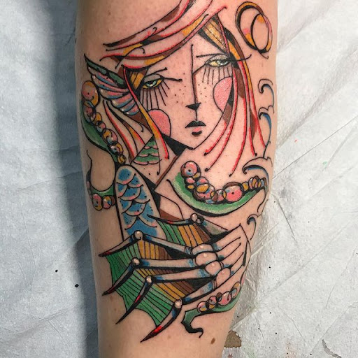 Explore afro samurai tattoo ideas, creative tattoo ideas in Troy, available at Tyger Tyger Tattoo Club