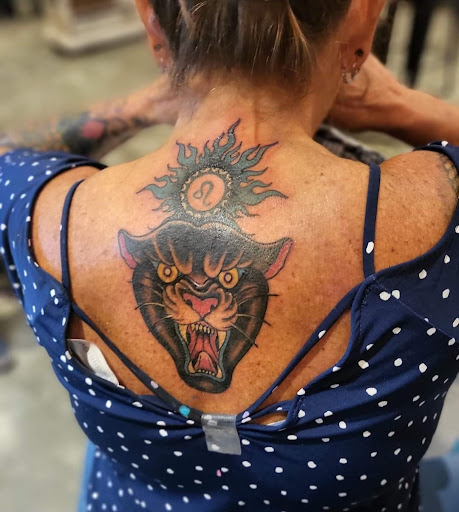 Explore cover up finger tattoo ideas, creative tattoo ideas in Junction City, available at Patriot Tattoo Company