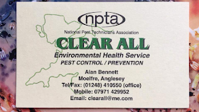 Clearall Pest control Anglesey