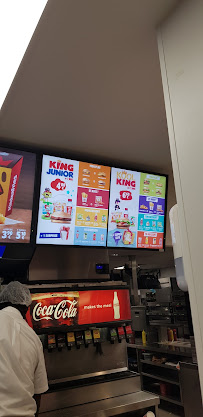 Burger King à Montigny-le-Bretonneux carte