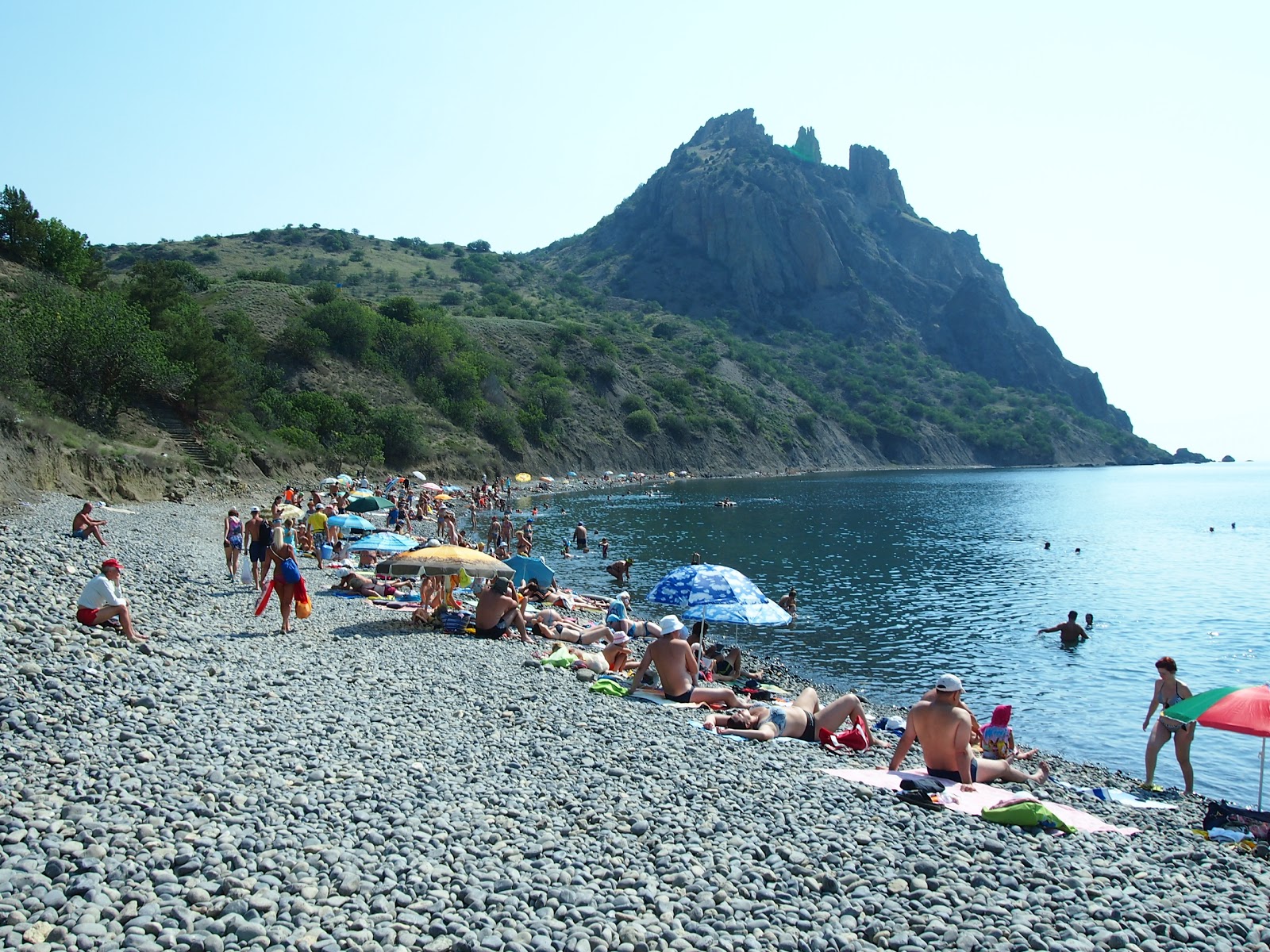 Photo de Terek Plazh avec l'eau cristalline de surface