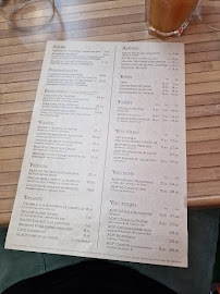 Menu / carte de La Taverne Brasserie à Le Puy-en-Velay