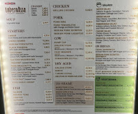 Menu du Restaurante Tabernassa à Nazaré