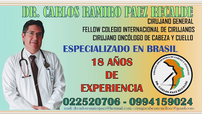 Dr. Carlos Páez - Cirujano de Cabeza y Cuello EC