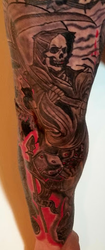 Explore butterfly back tattoo ideas, creative tattoo ideas in Meridian, available at SK-Tattoo1