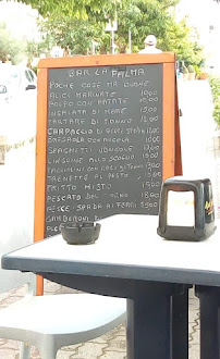 Carte du Tennis Bar La Palma à Santo Stefano al Mare