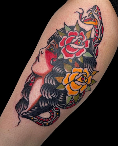 Explore psalm 23 tattoo ideas, creative tattoo ideas in Johnson City, available at Gold Cross Tattoo Co.