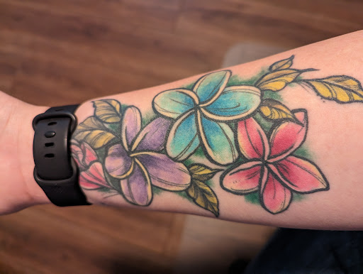 Explore background tattoo ideas sleeve, creative tattoo ideas in Charlotte, available at Tattoo Bills Charlotte