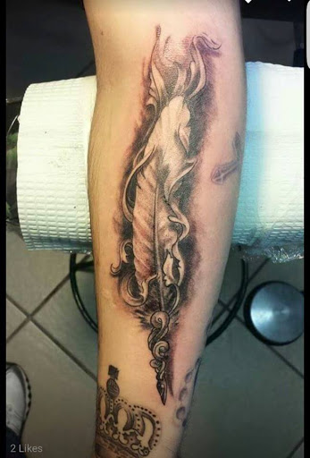 Explore polynesian sleeve tattoo ideas, creative tattoo ideas in Garden City, available at Ink Street Tattoo