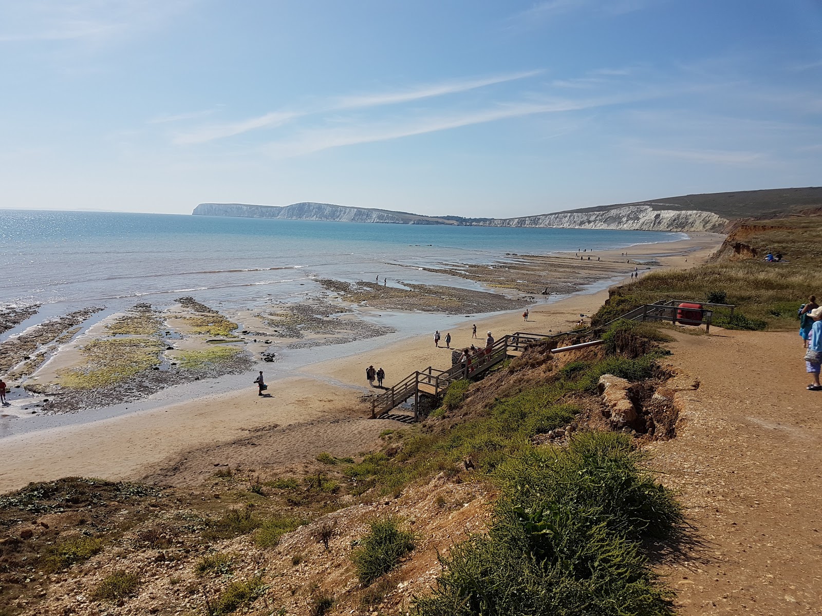 Foto van Compton Beach gelegen in een natuurlijk gebied