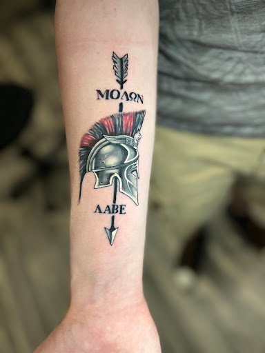 Explore macabre tattoo ideas, creative tattoo ideas in Goose Creek, available at Red Kirin Tattoo