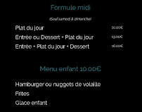 Nota Bene à Montceau-les-Mines menu