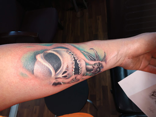 Explore nana tattoo ideas, creative tattoo ideas in Rock Island, available at OTool Design Custom Tattoo