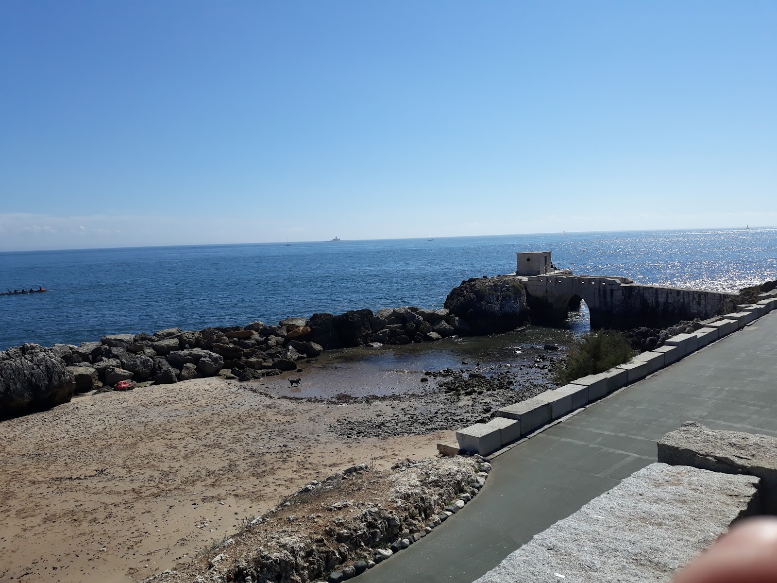 Praia das Fontainhas'in fotoğrafı - tatil için iyi evcil hayvan dostu nokta