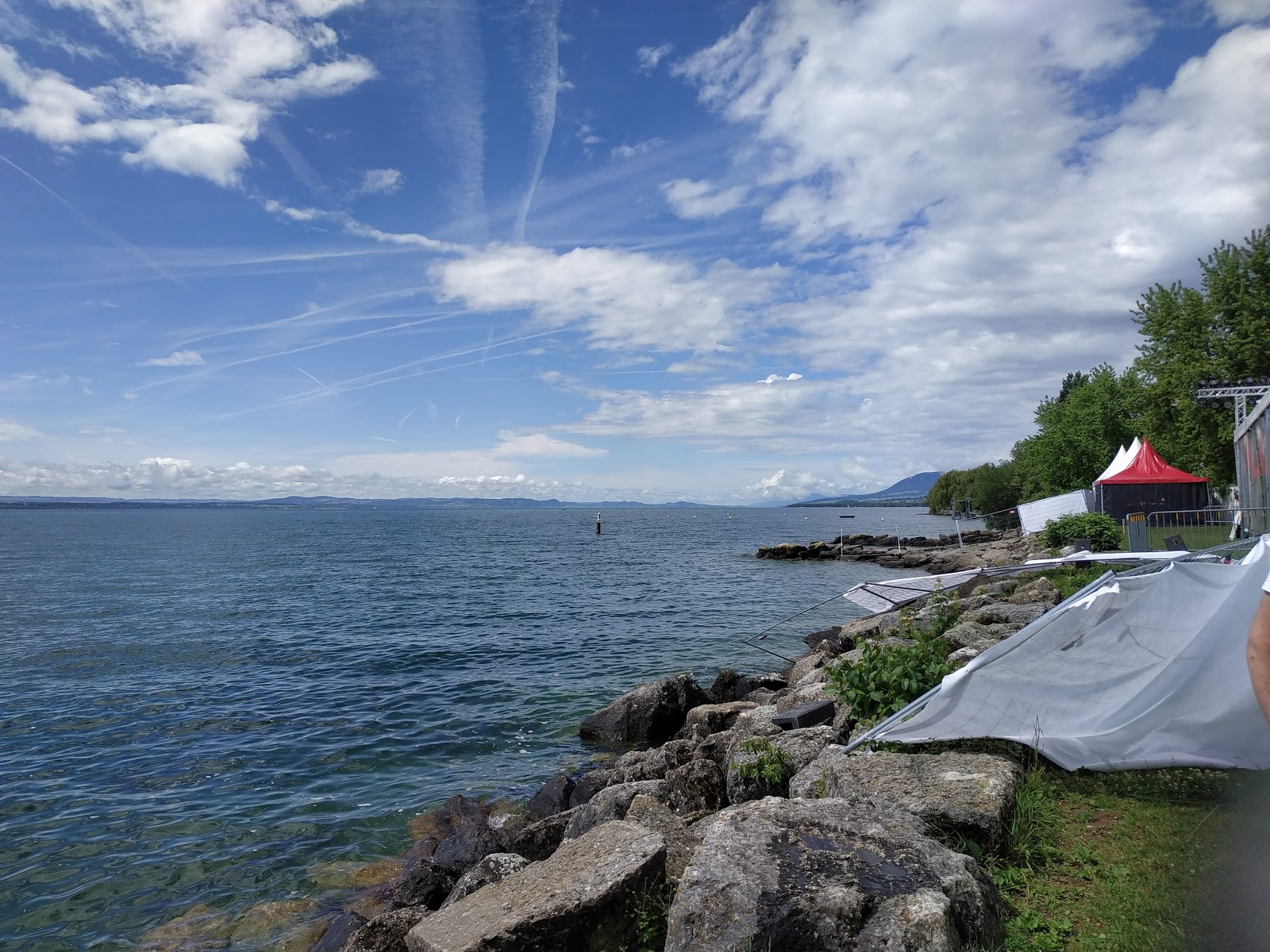 Foto de Plage des Jeunes Rives e o assentamento