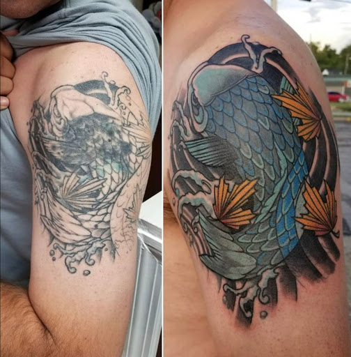 Explore broken tattoo ideas, creative tattoo ideas in Nashville, available at Titan Tattoo